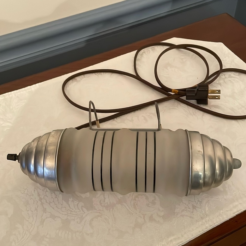 40’s Torpedo Headboard Lamp